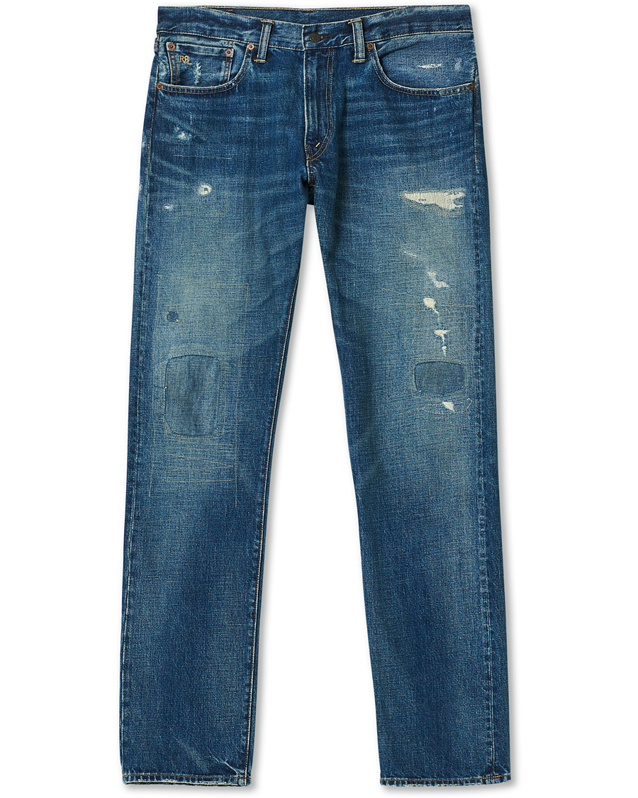 Homme | Jeans | RRL | Low Straight 5-Pocket Japanese Denim Railey Wash