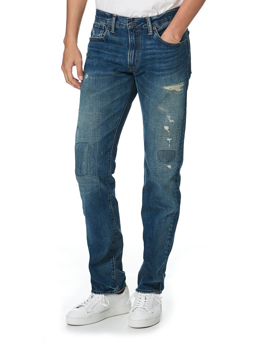 Homme | Jeans | RRL | Low Straight 5-Pocket Japanese Denim Railey Wash