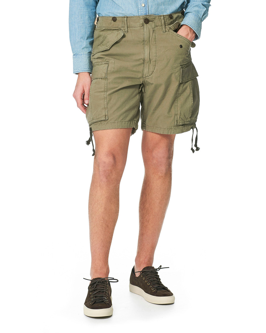 Homme | Shorts | RRL | Regiment Cargo Shorts Shelter Green