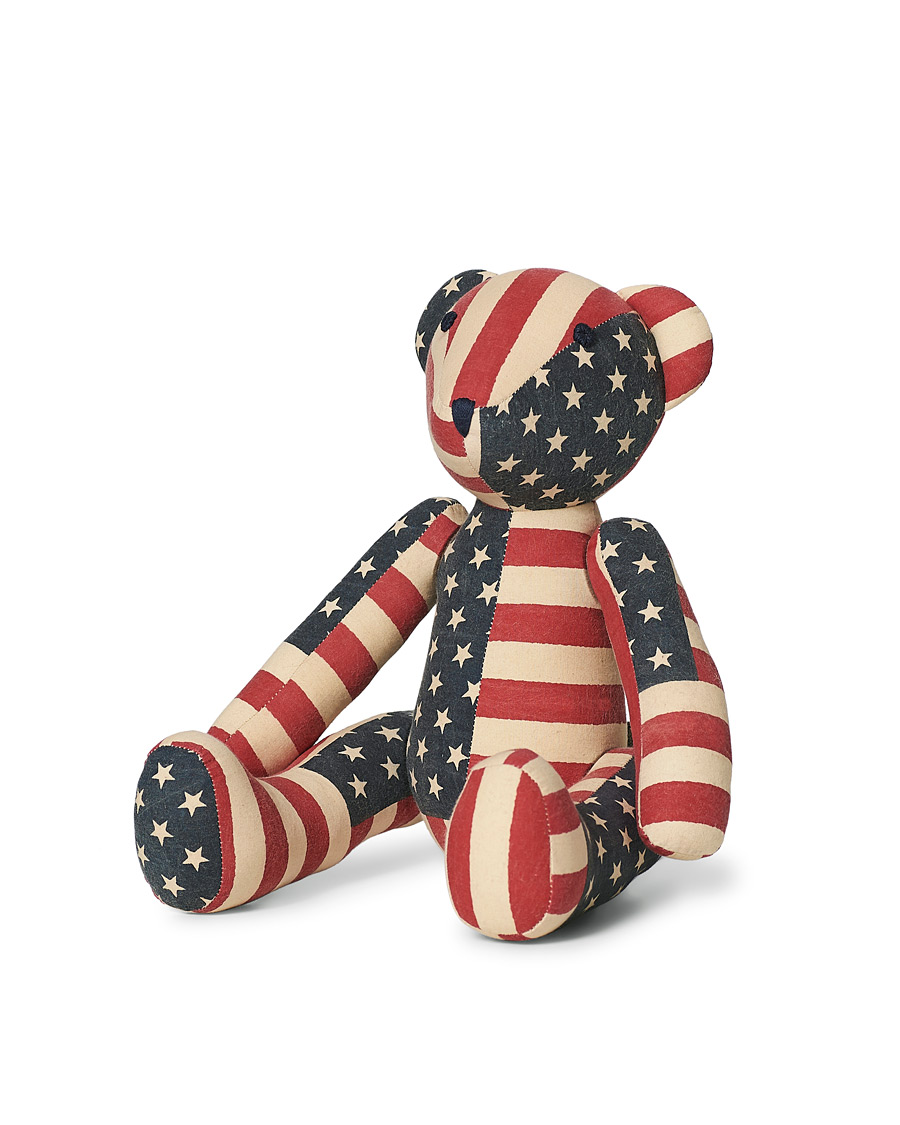 Homme | RRL Teddy Bear Limited Edition Patchwork Flag | RRL | Teddy Bear Limited Edition Patchwork Flag