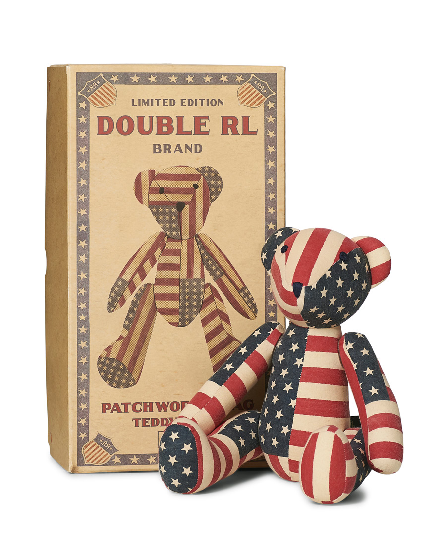 Homme | RRL Teddy Bear Limited Edition Patchwork Flag | RRL | Teddy Bear Limited Edition Patchwork Flag