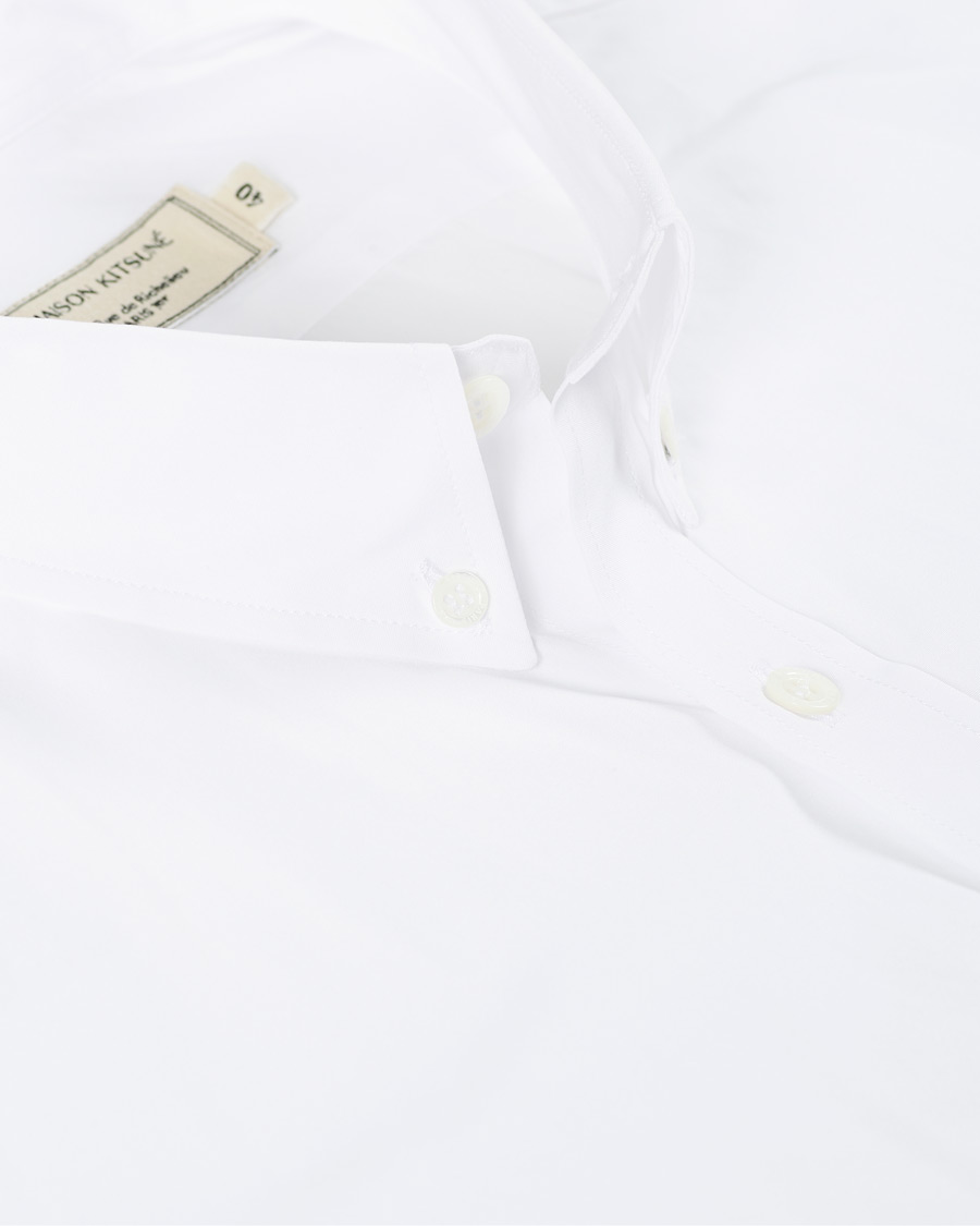 Homme | Chemises | Maison Kitsuné | Fox Head Oxford Shirt White
