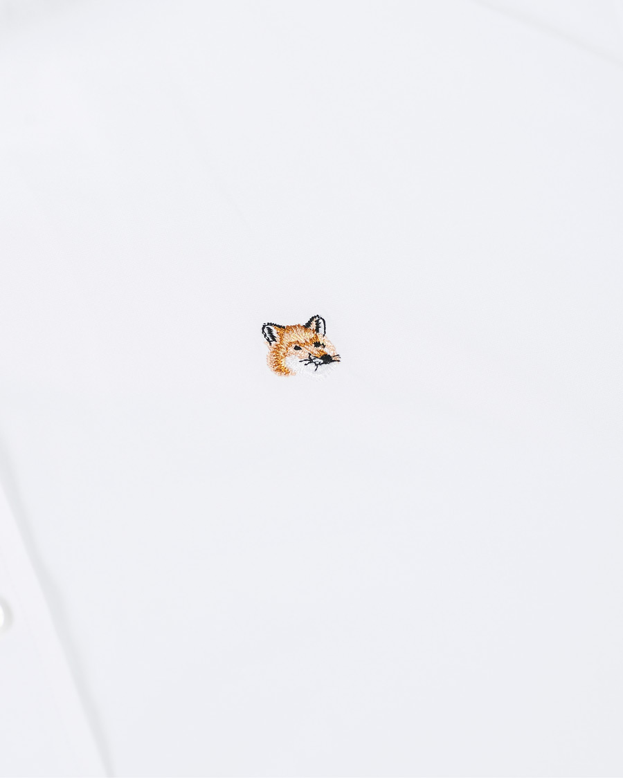 Homme | Chemises | Maison Kitsuné | Fox Head Oxford Shirt White