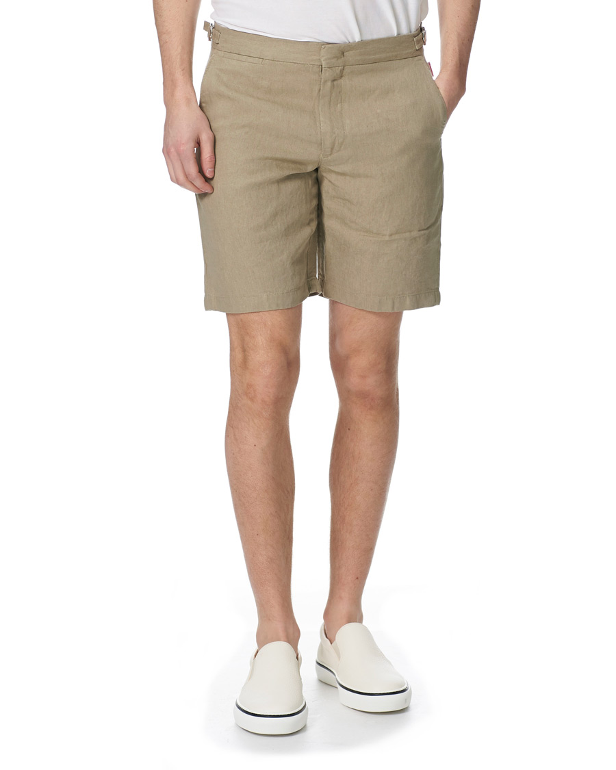 Homme | Shorts | Orlebar Brown | Norwich Linen Shorts Jetty