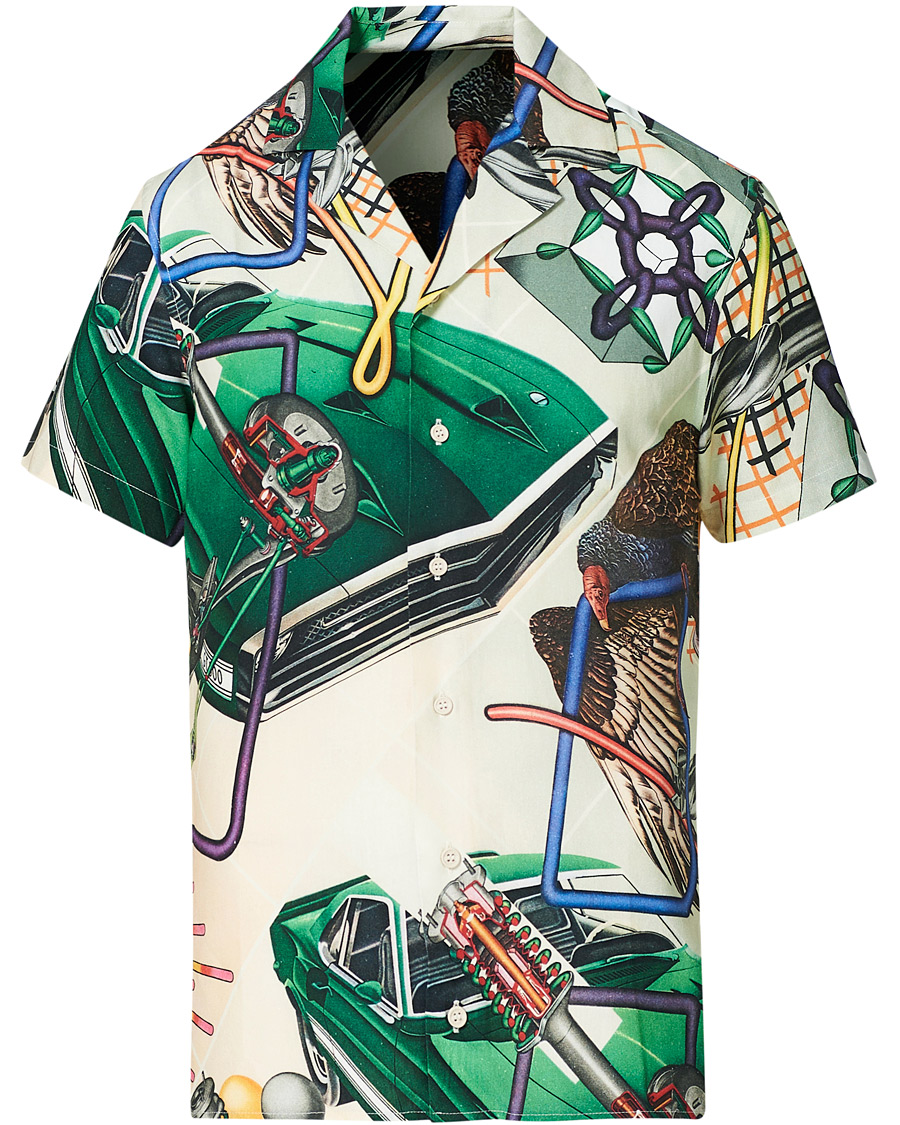 Homme | Chemises | Orlebar Brown | Travis Peter Philips Print Resort Shirt Front Axle