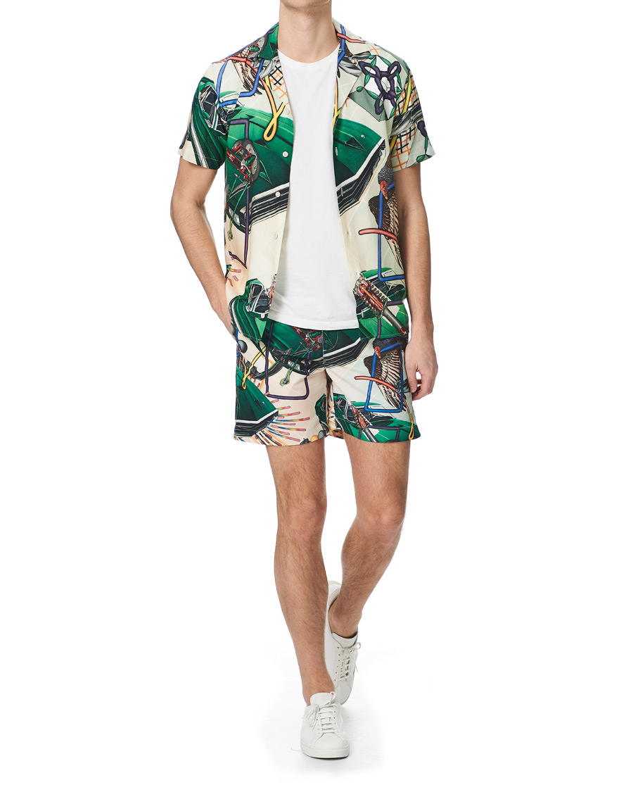 Homme | Chemises | Orlebar Brown | Travis Peter Philips Print Resort Shirt Front Axle