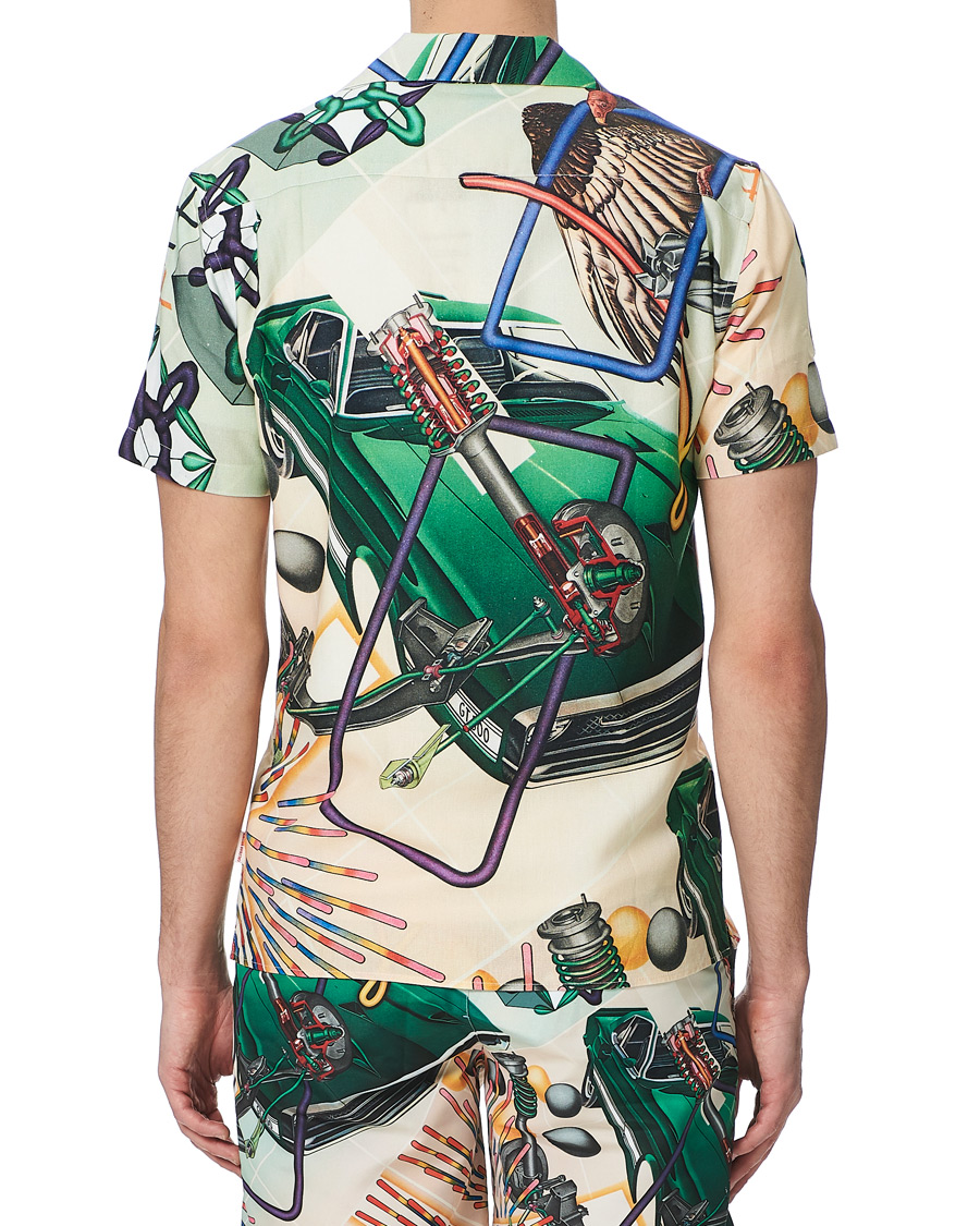 Homme | Chemises | Orlebar Brown | Travis Peter Philips Print Resort Shirt Front Axle