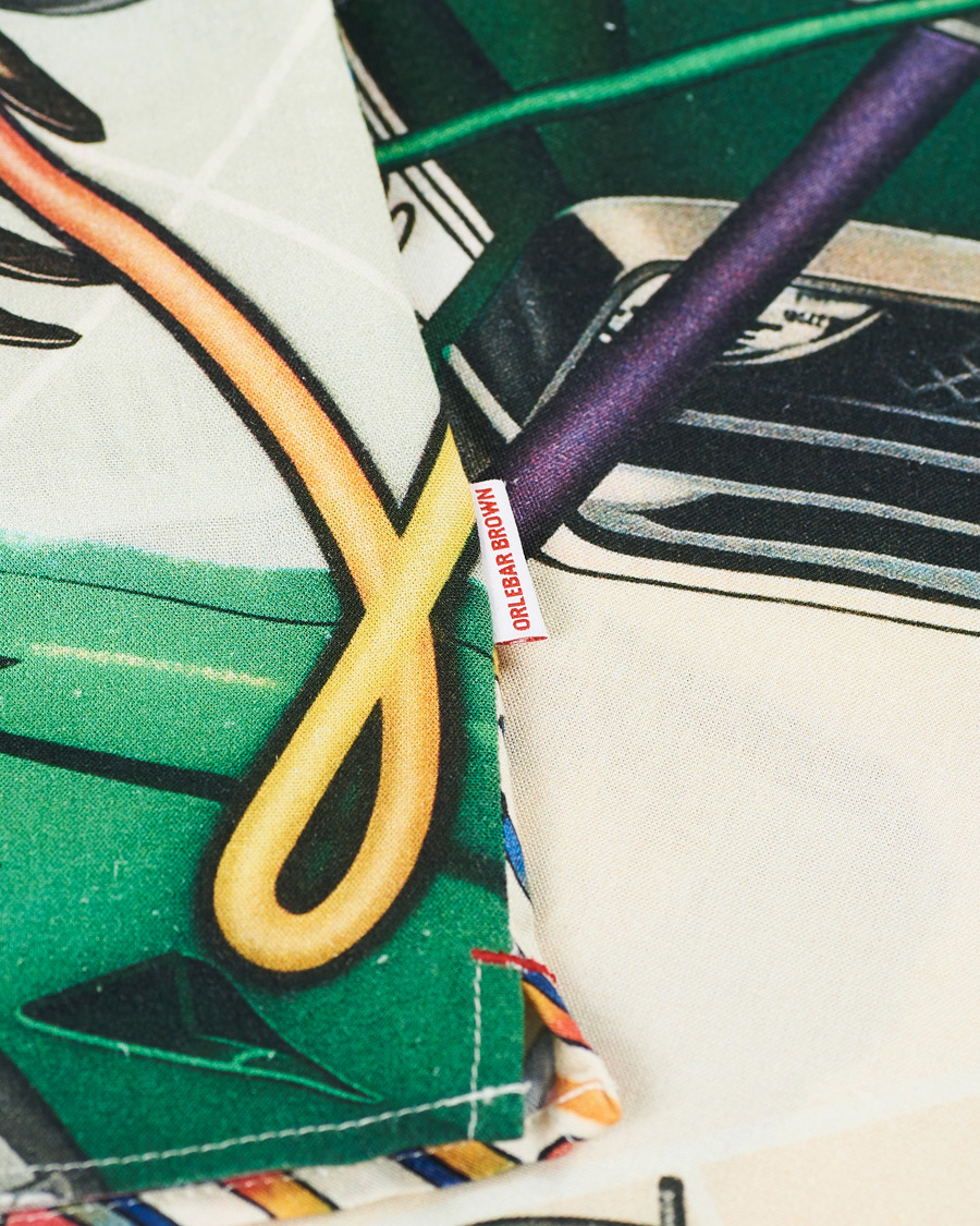 Homme | Chemises | Orlebar Brown | Travis Peter Philips Print Resort Shirt Front Axle