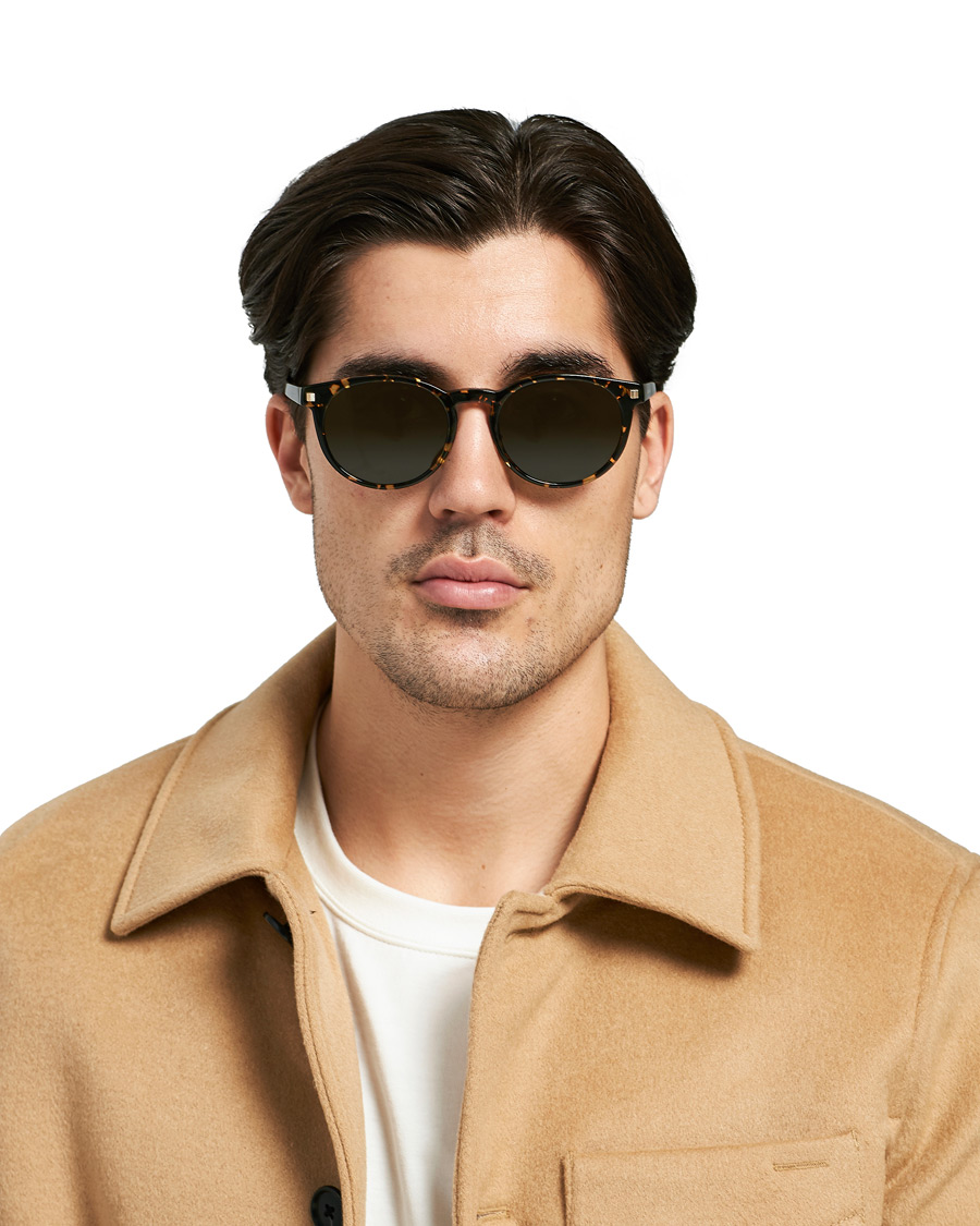 Homme | Ermenegildo Zegna EZ0172 Sunglasses Dark Havana/Green | Ermenegildo Zegna | EZ0172 Sunglasses Dark Havana/Green
