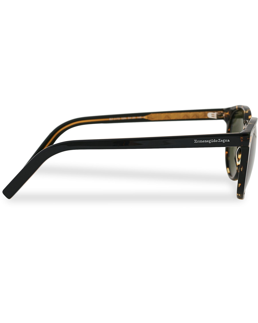 Homme | Ermenegildo Zegna EZ0172 Sunglasses Dark Havana/Green | Ermenegildo Zegna | EZ0172 Sunglasses Dark Havana/Green