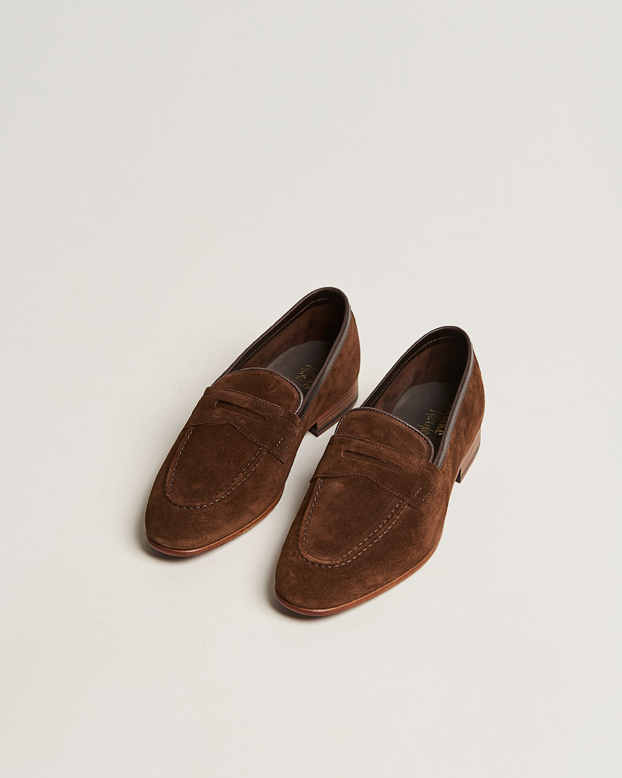 Heren | Loake Lifestyle Darwin Loafer Dark Brown Suede | Loake Lifestyle | Darwin Loafer Dark Brown Suede