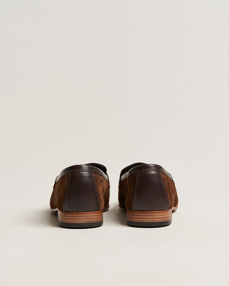 Heren | Loake Lifestyle Darwin Loafer Dark Brown Suede | Loake Lifestyle | Darwin Loafer Dark Brown Suede