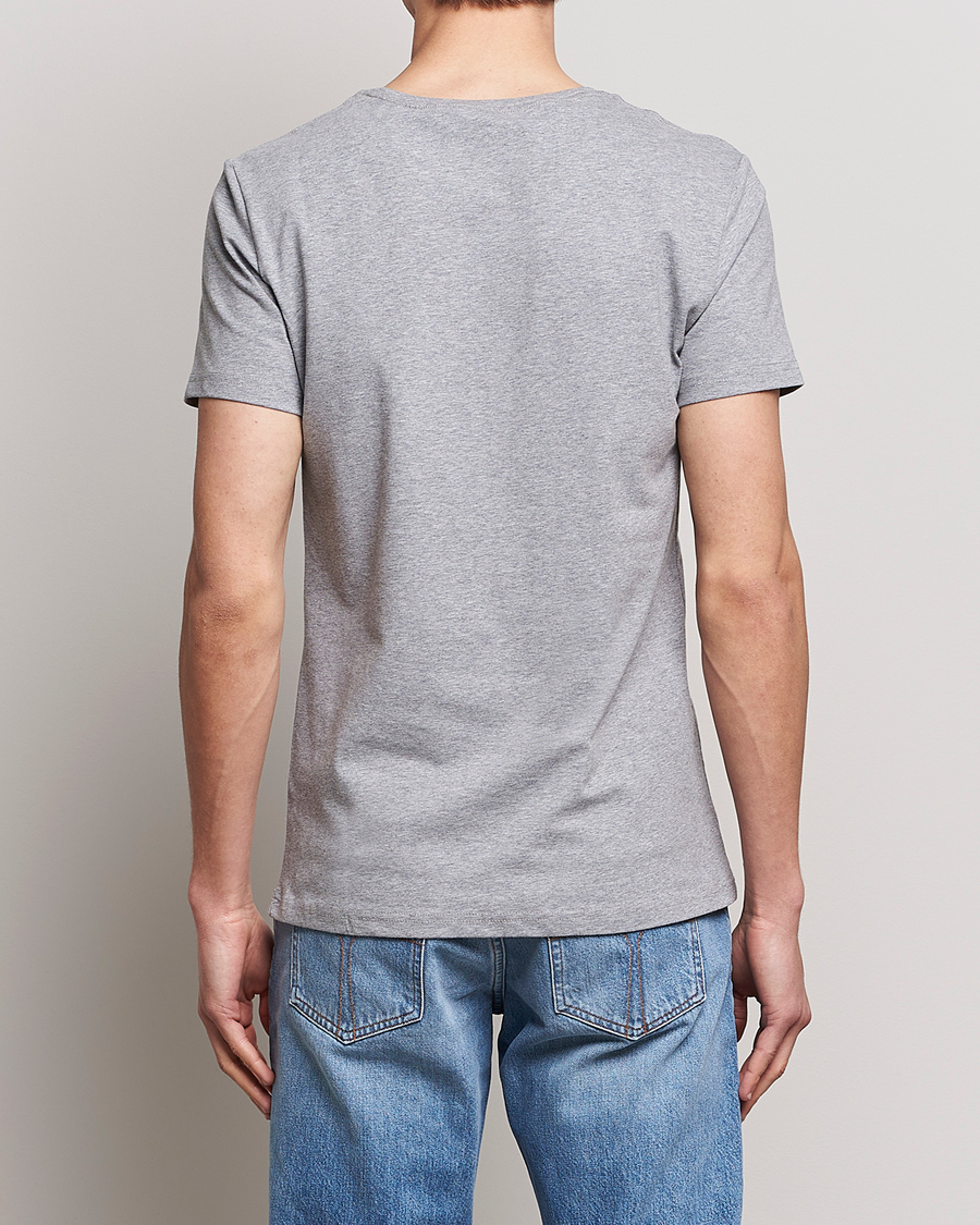 Homme | T-shirts | Bread & Boxers | 4-Pack Crew Neck Tee White/Black/Grey/Navy
