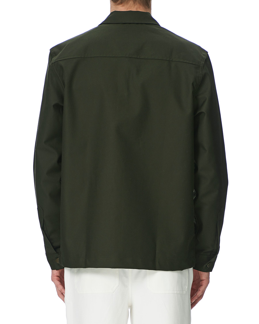 Homme | Chemises | Howlin' | Heavy Cotton Pocket Overshirt Olive