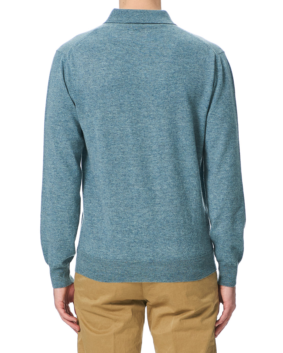 Homme | Pulls Et Tricots | Altea | Todd & Duncan Cashmere Polo Oribe Green
