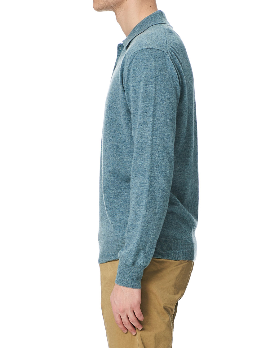 Homme | Pulls Et Tricots | Altea | Todd & Duncan Cashmere Polo Oribe Green