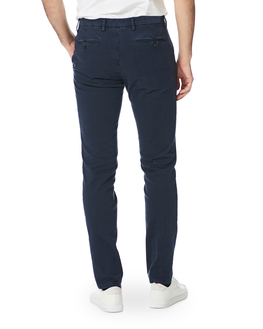Homme | Pantalons | Briglia 1949 | Slim Fit Cotton Chinos Navy