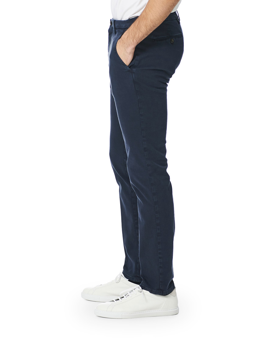 Homme | Pantalons | Briglia 1949 | Slim Fit Cotton Chinos Navy