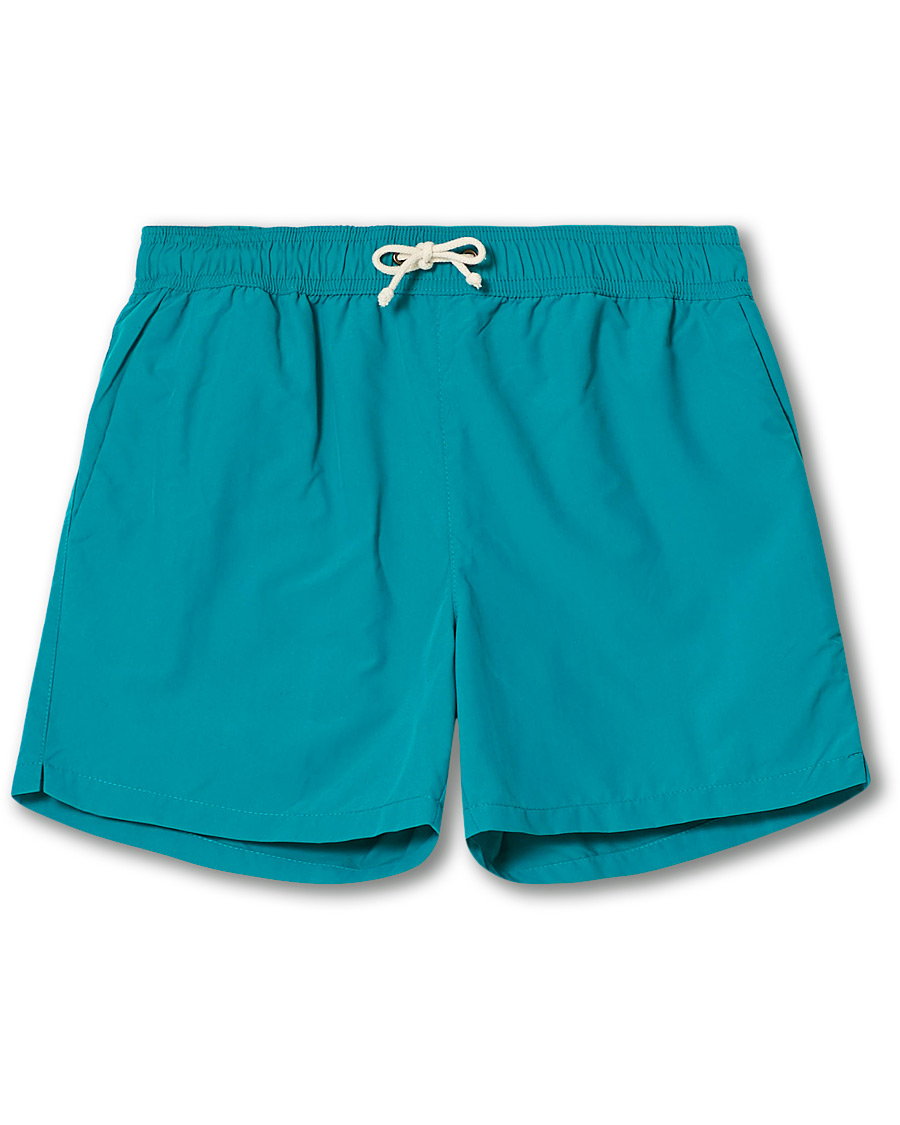 Heren | Zwembroek | Ripa Ripa | Plain Swim Shorts Aqua Blue