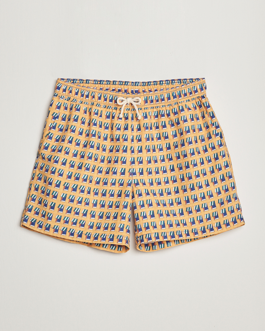 Homme | Maillots De Bain | Ripa Ripa | Finestre Sul Mare Printed Swimshorts Yellow