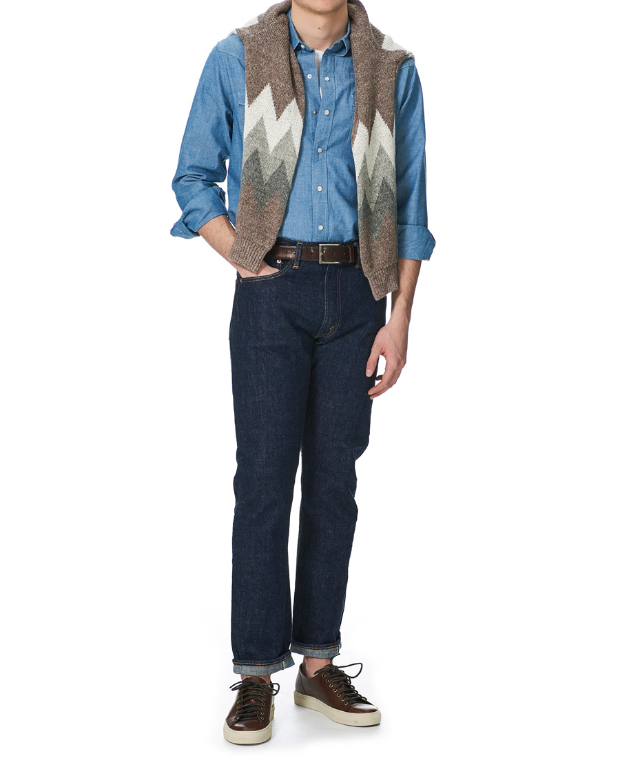 Homme | Chemises | BEAMS PLUS | Western Chambray Shirt Light Blue