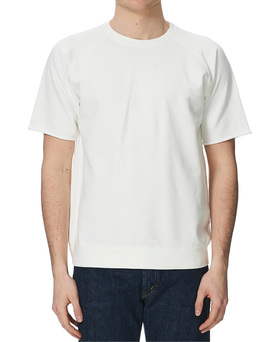 Heren | T-shirts | BEAMS PLUS | Short Sleeve Dyed Tee Off White