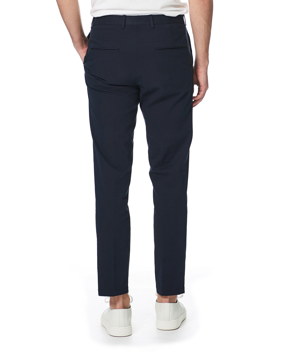 Homme | Pantalons | Oscar Jacobson | Denz Cotton Trousers Navy