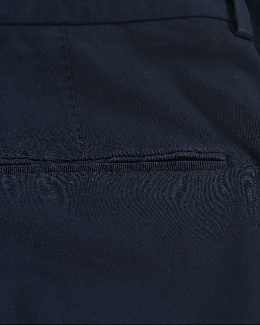Homme | Pantalons | Oscar Jacobson | Denz Cotton Trousers Navy