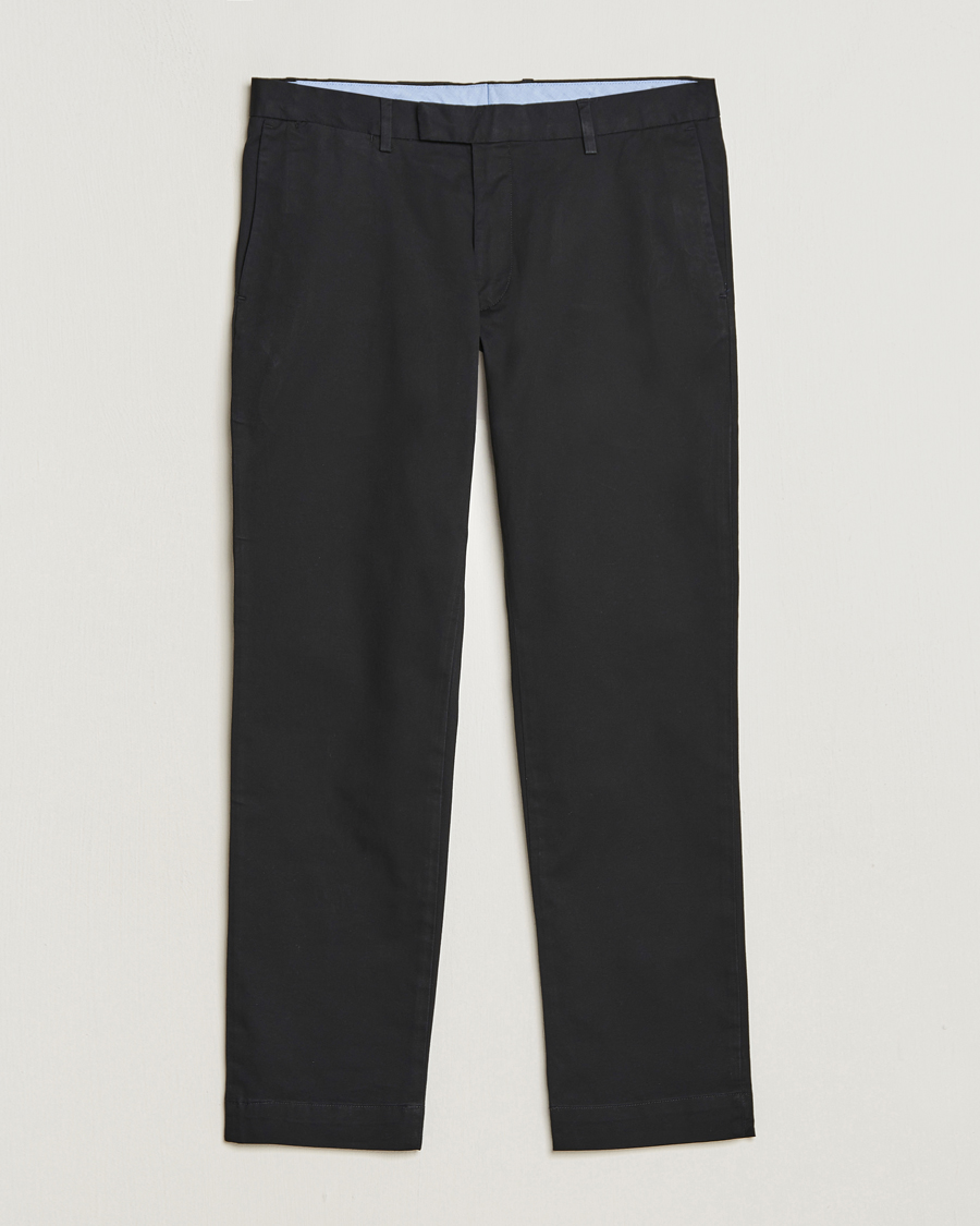 Homme | Pantalons | Polo Ralph Lauren | Slim Fit Stretch Chinos Black