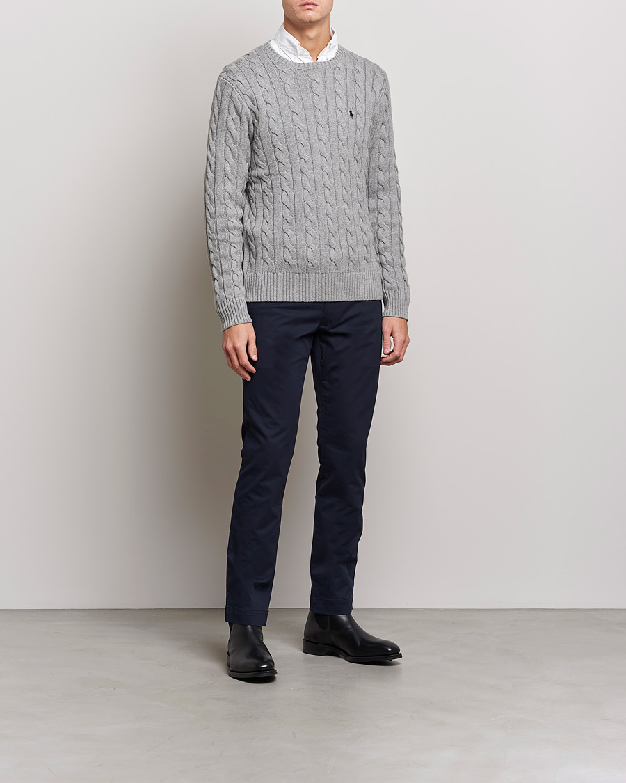 Heren | Broeken | Polo Ralph Lauren | Slim Fit Stretch Chinos Aviator Navy