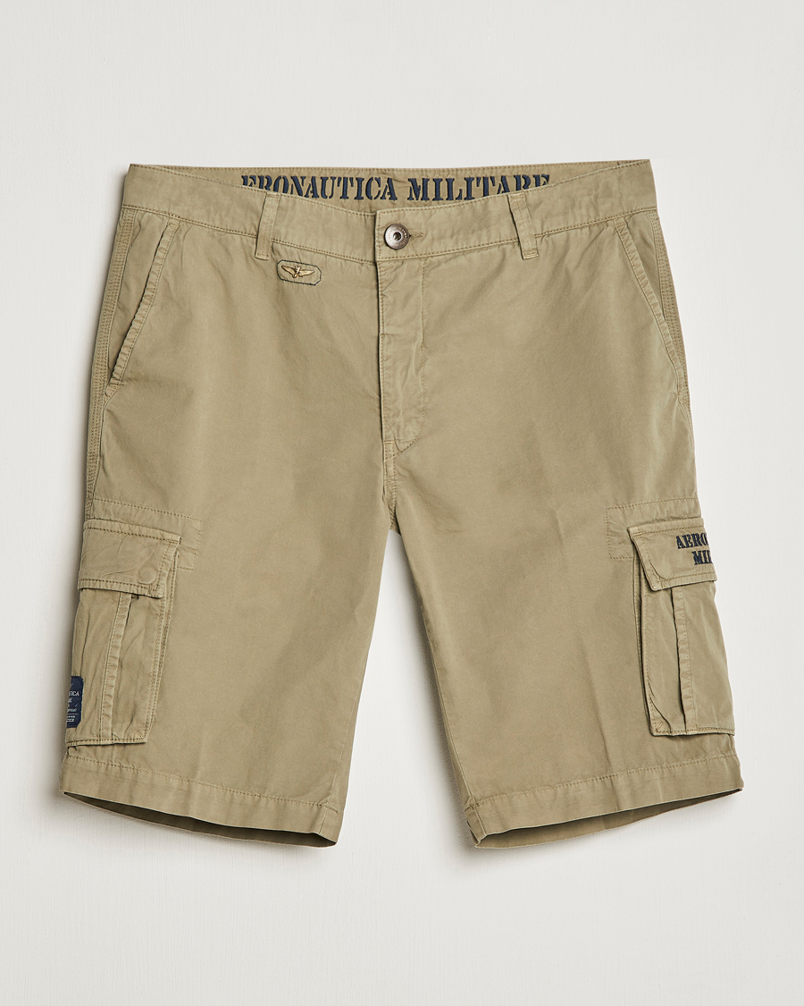 Homme | Shorts | Aeronautica Militare | BE066 Cargo Shorts Green