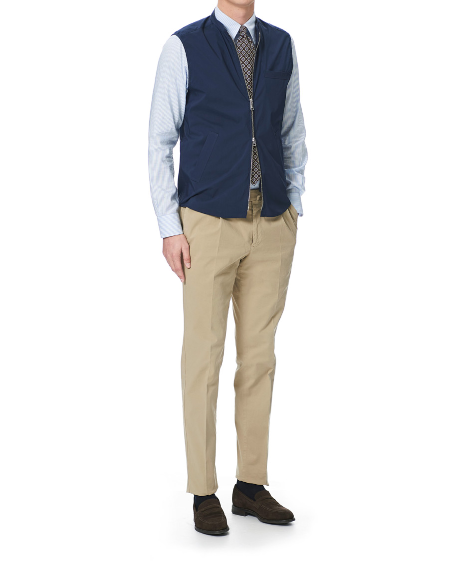 Homme | Manteaux Et Vestes | Eton | Wind Vest Navy