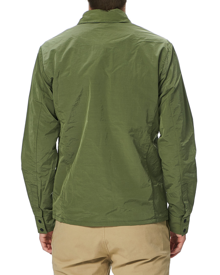 Heren | Overhemden | Save The Duck | Elton Crinkle Nylon Shirt Jacket Cactus Green