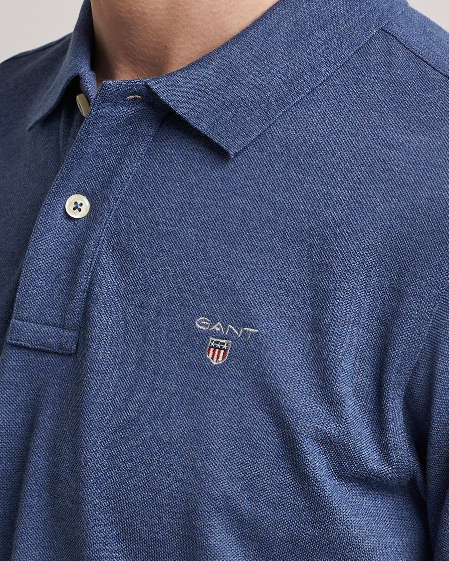 Homme | Polos | GANT | The Original Polo Marine Melange