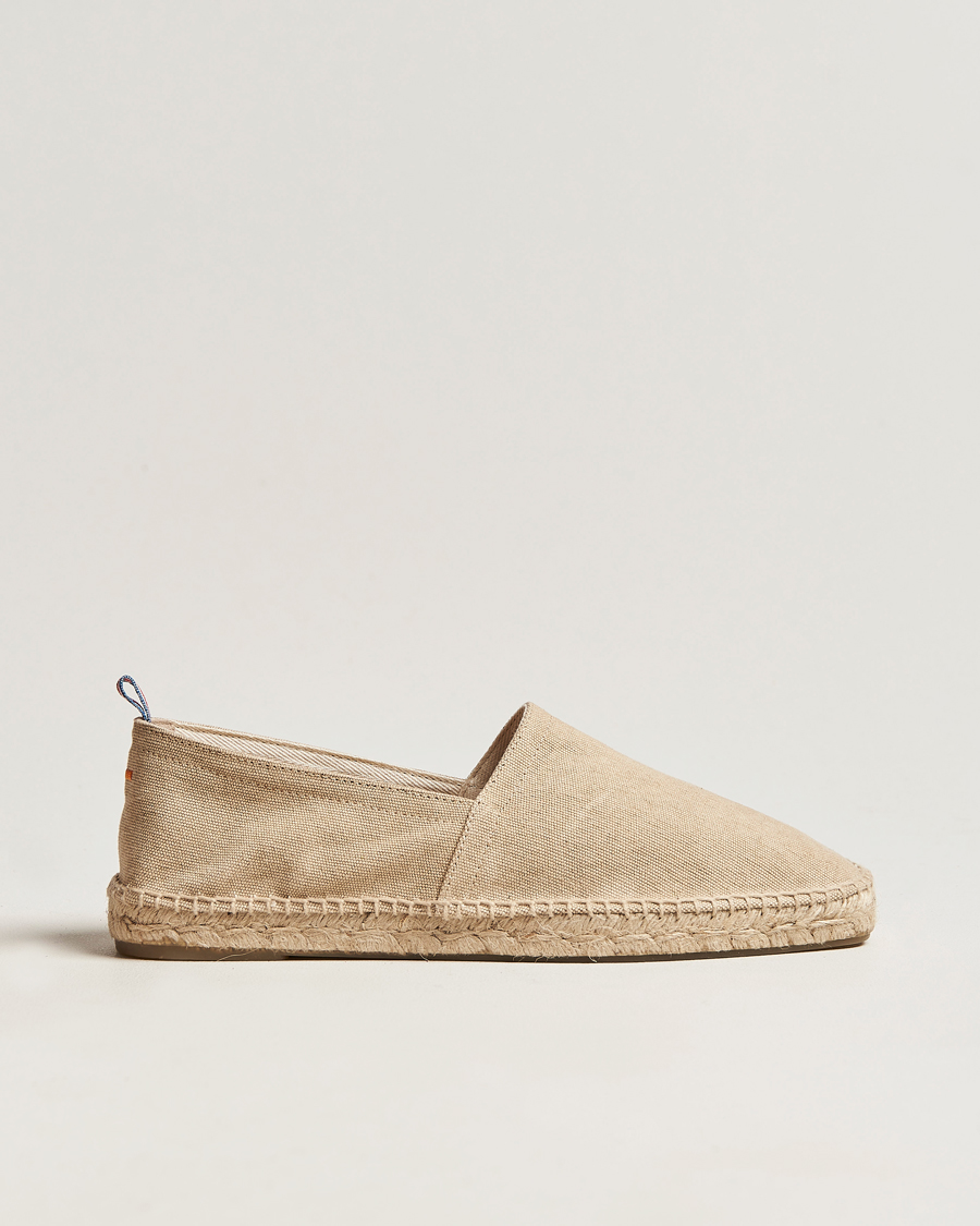 Heren | Espadrilles | Castañer | Pablo Washed Canvas Espadrilles Sand