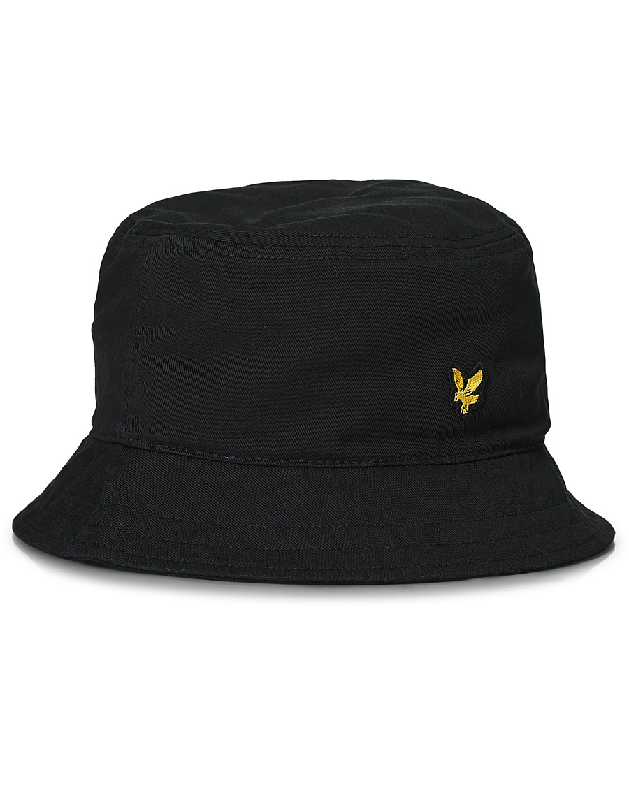 Heren | Lyle & Scott Bucket Hat True Black | Lyle & Scott | Bucket Hat True Black