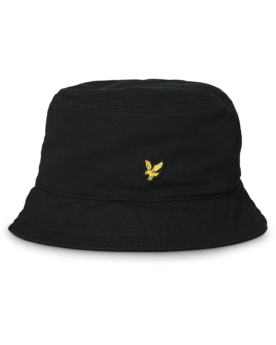 Heren | Lyle & Scott Bucket Hat True Black | Lyle & Scott | Bucket Hat True Black