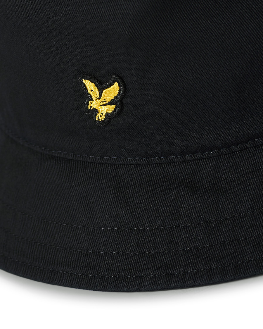 Heren | Lyle & Scott Bucket Hat True Black | Lyle & Scott | Bucket Hat True Black