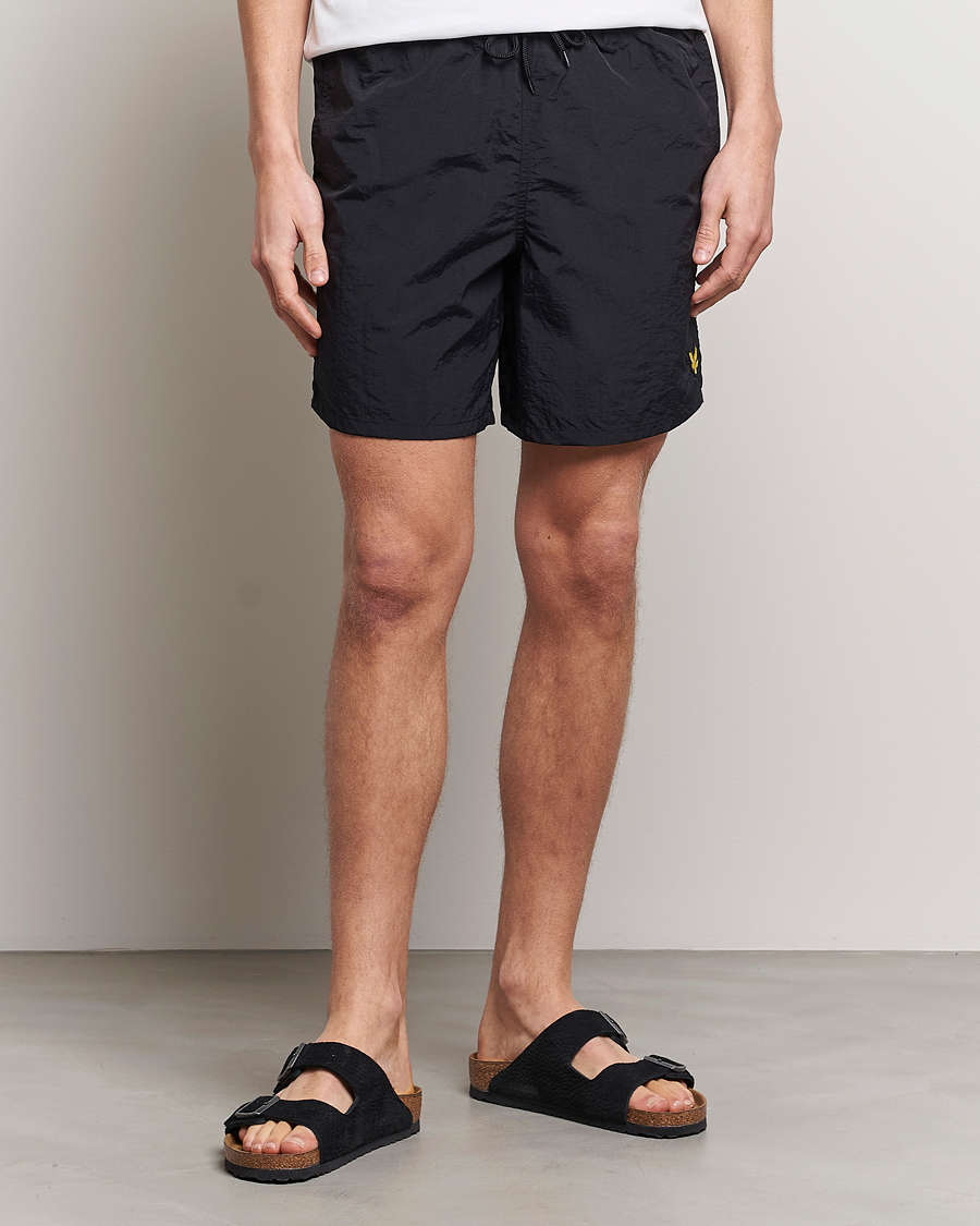 Homme | Maillots De Bain | Lyle & Scott | Plain Swimshorts Black