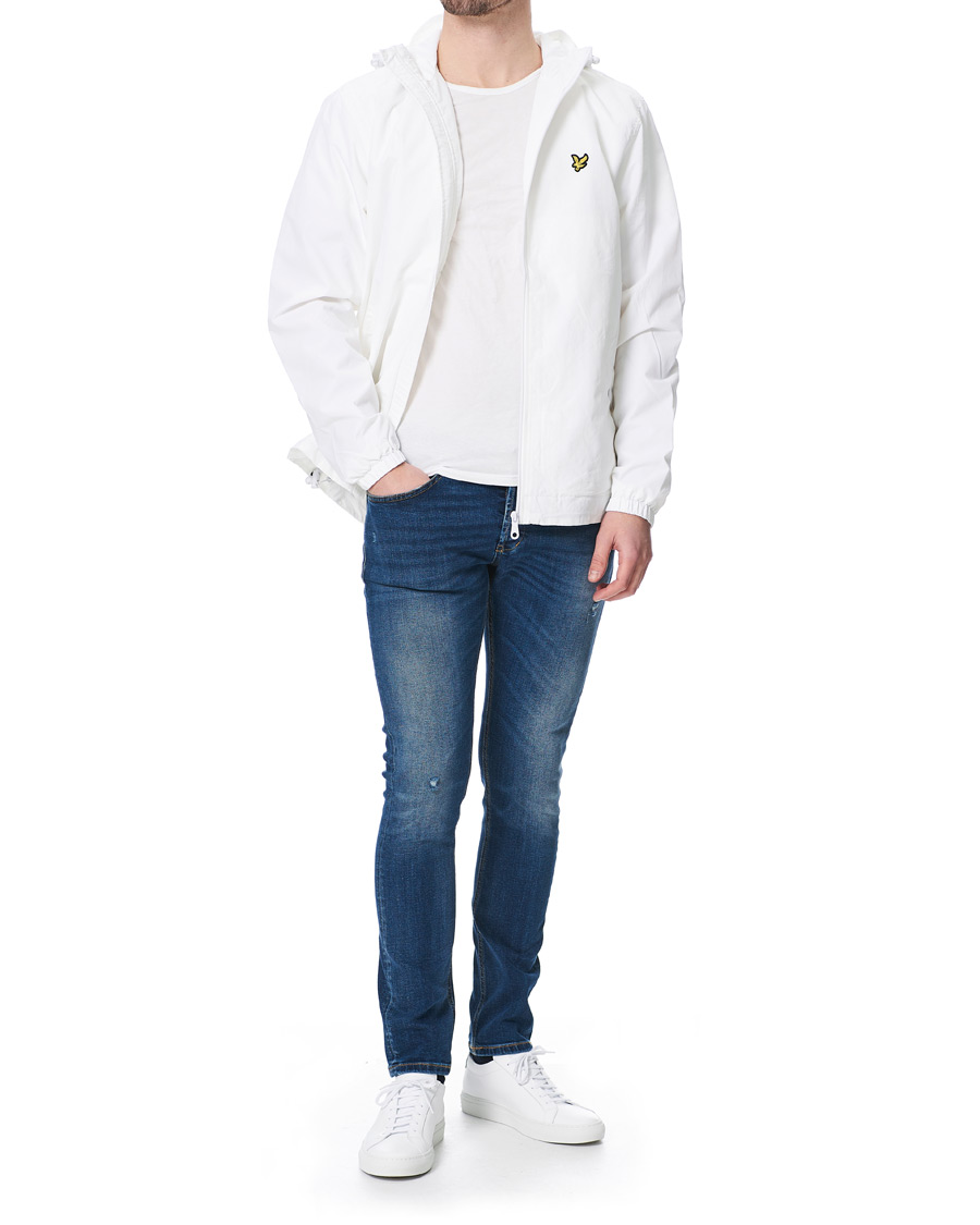 Homme | Manteaux Et Vestes | Lyle & Scott | Zip Through Hooded Jacket White