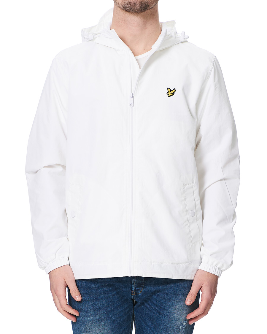 Homme | Manteaux Et Vestes | Lyle & Scott | Zip Through Hooded Jacket White