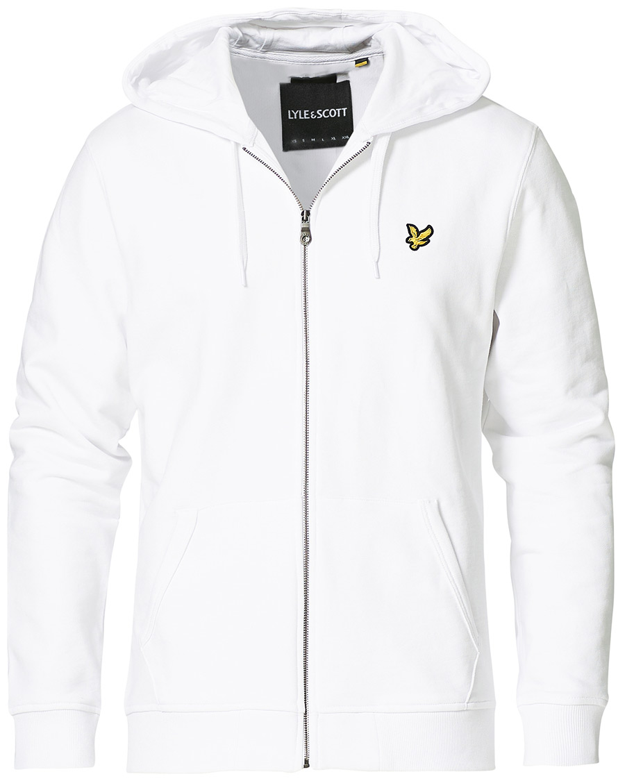Homme | Pulls Et Tricots | Lyle & Scott | Full Zip Hoodie White