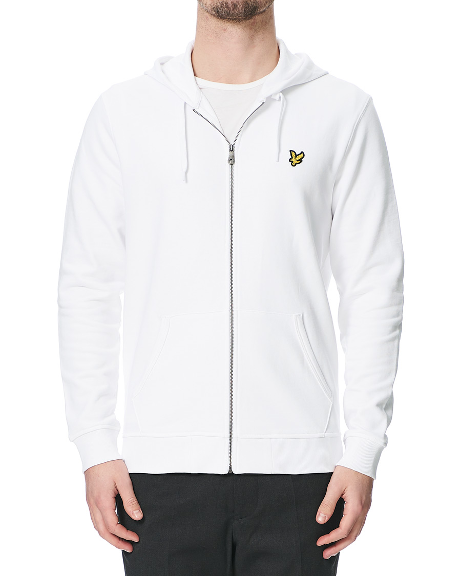 Homme | Pulls Et Tricots | Lyle & Scott | Full Zip Hoodie White