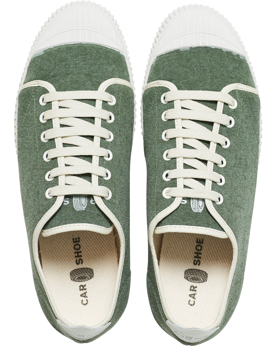 Homme | Car Shoe Supernova Canvas Sneaker Green | Car Shoe | Supernova Canvas Sneaker Green