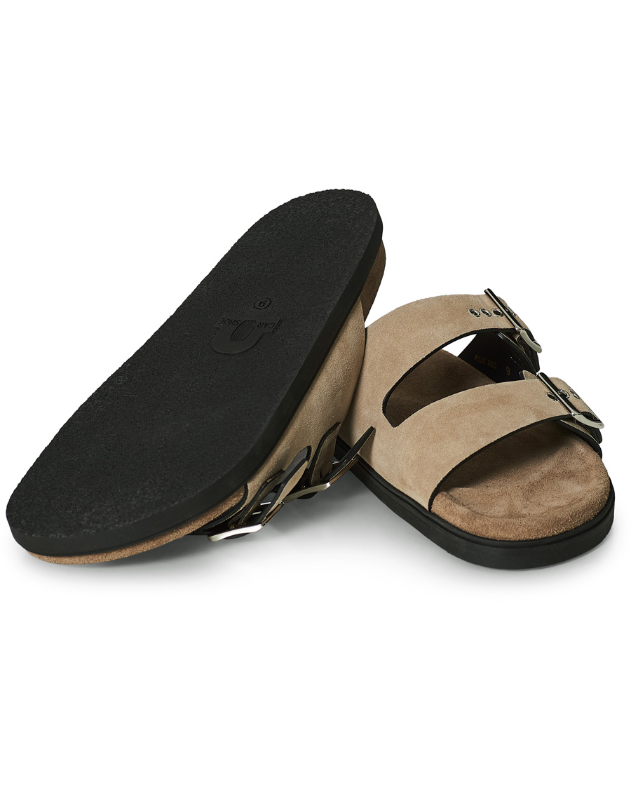 Homme | Car Shoe Sandal Beige Suede | Car Shoe | Sandal Beige Suede