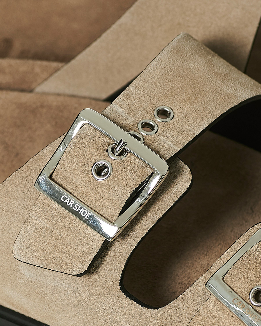 Homme | Car Shoe Sandal Beige Suede | Car Shoe | Sandal Beige Suede