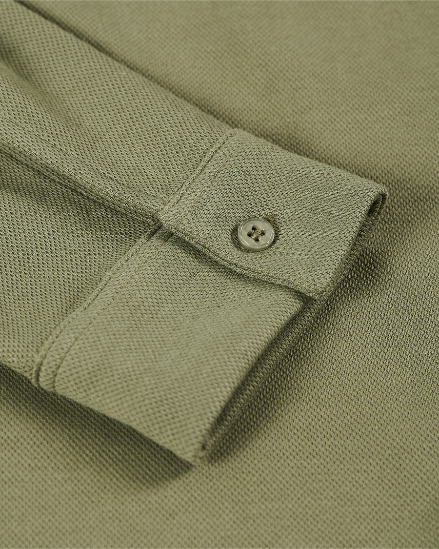 Heren | Truien | Samsøe Samsøe | Samsøe & Samsøe Abuto Cotton Piquet Shirt Deep Lichen Green
