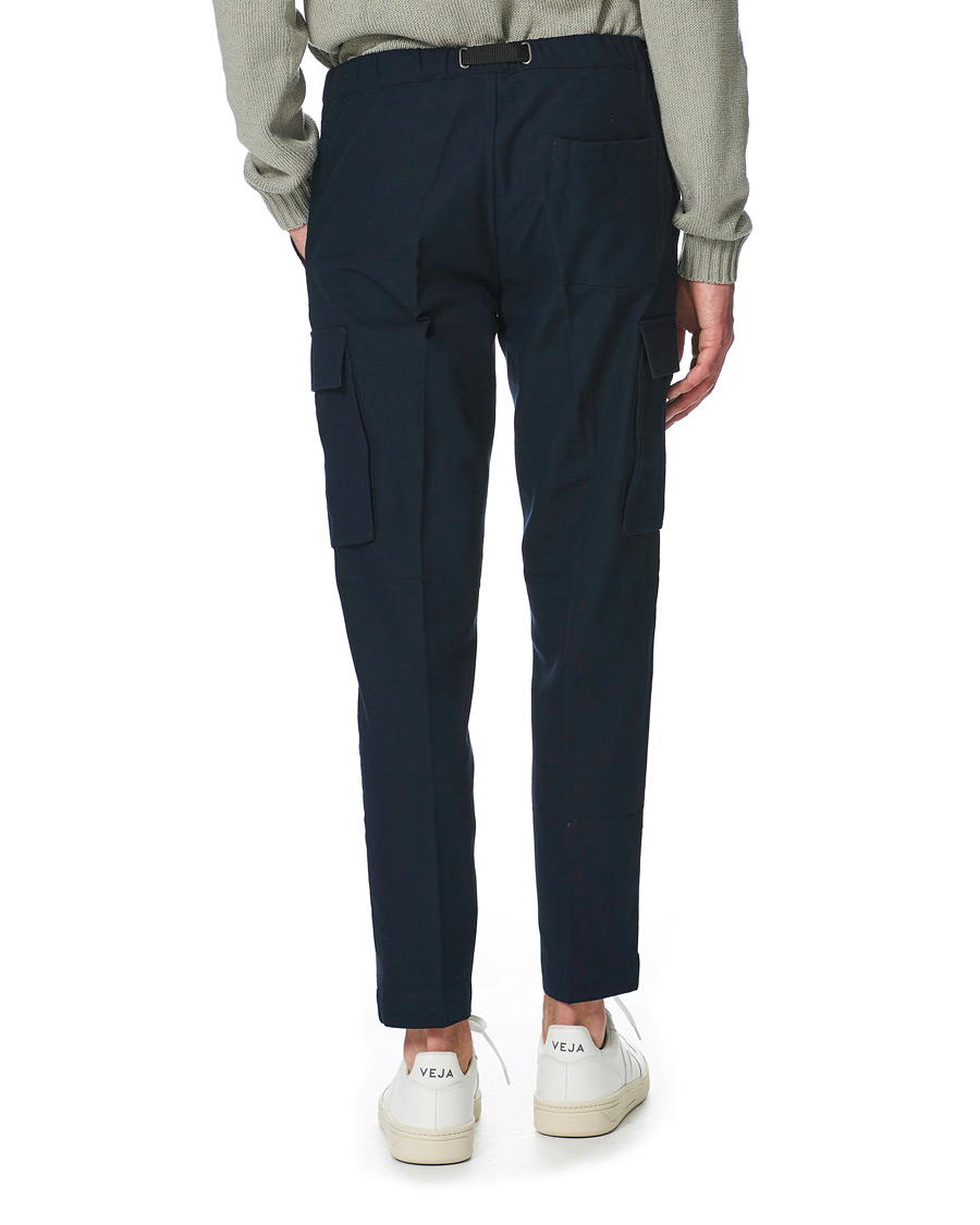 Homme | Pantalons | Samsøe Samsøe | Samsøe & Samsøe Agnar Cotton/Wool Cargo Pants Sky Captain