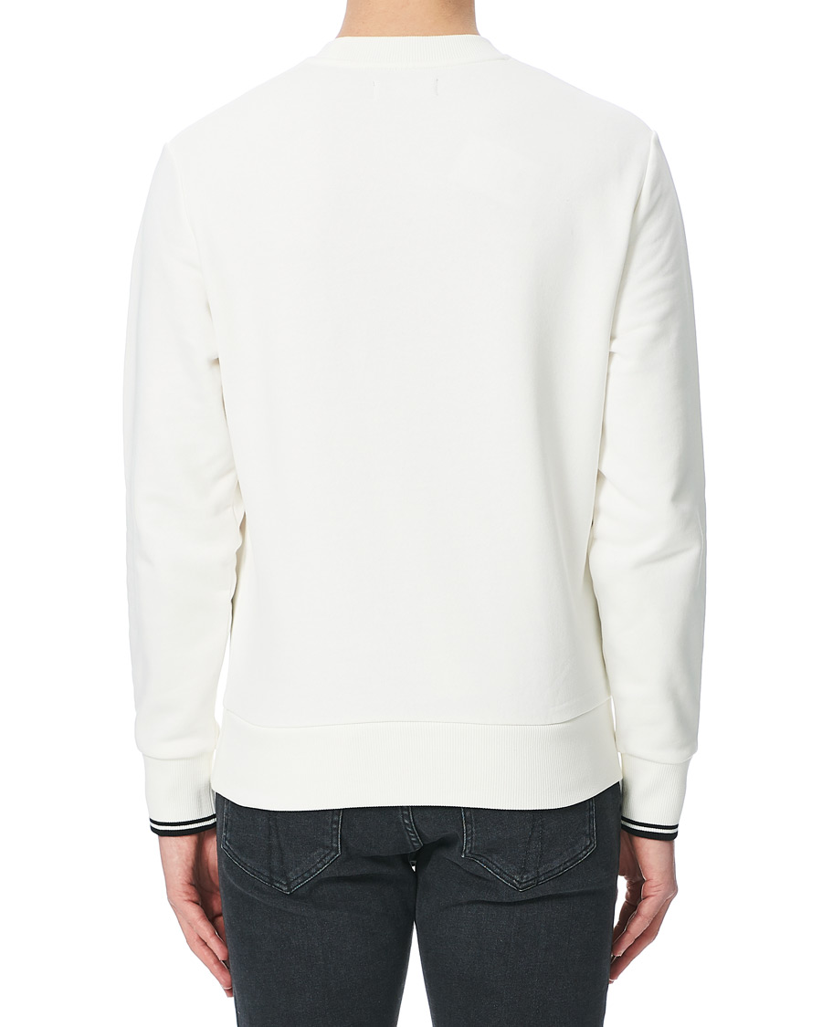 Homme | Pulls Et Tricots | Fred Perry | Crew Neck Sweatshirt Snow White