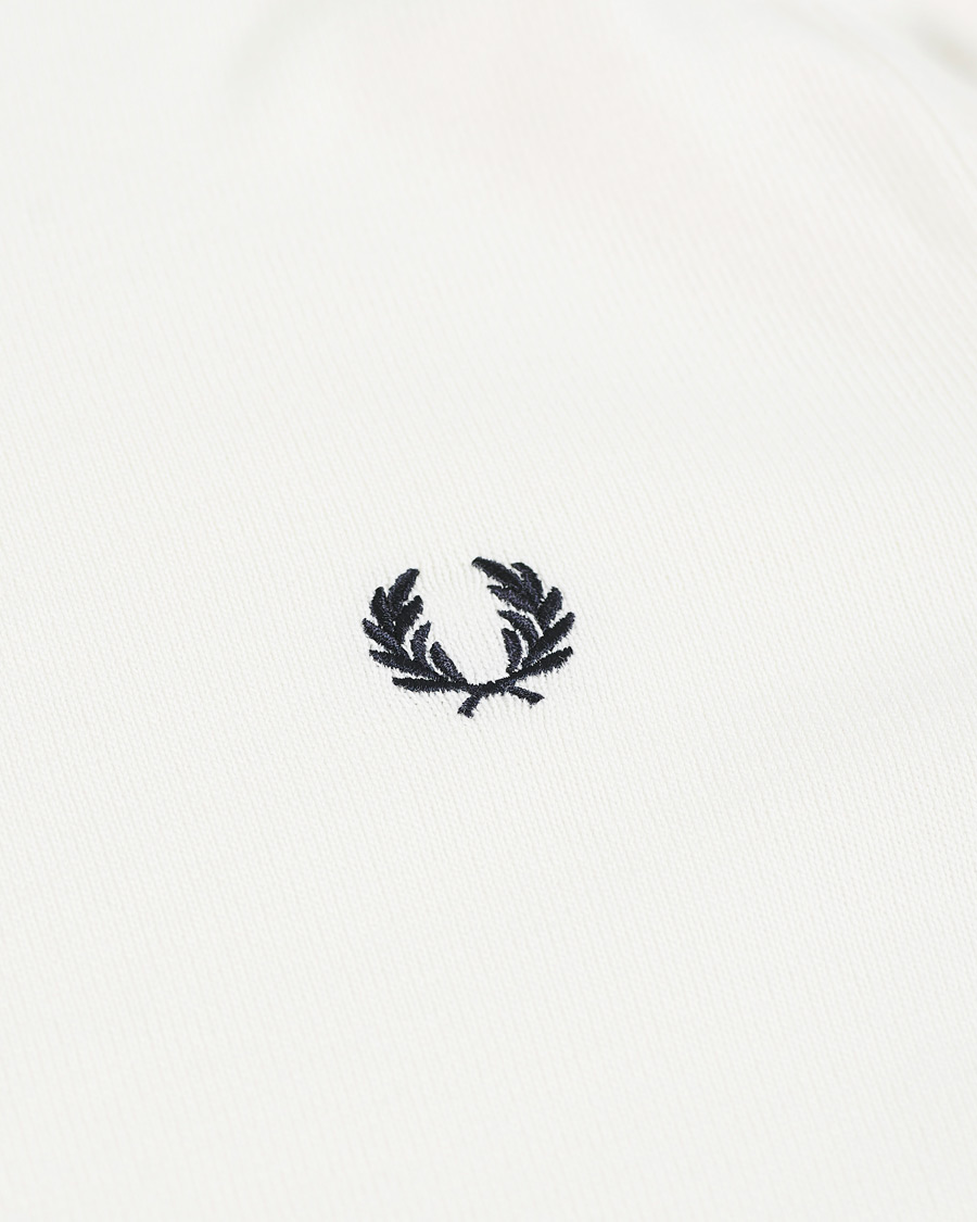 Homme | Pulls Et Tricots | Fred Perry | Classic Crew Neck Jumper Snow White
